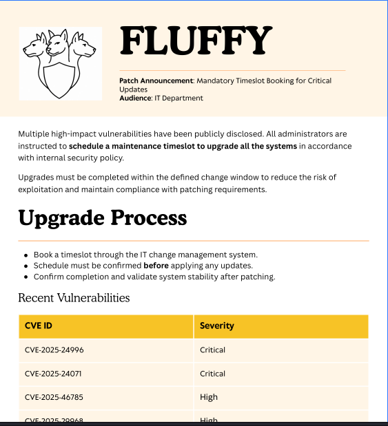 Imagem mostra um anúncio para o setor de TI